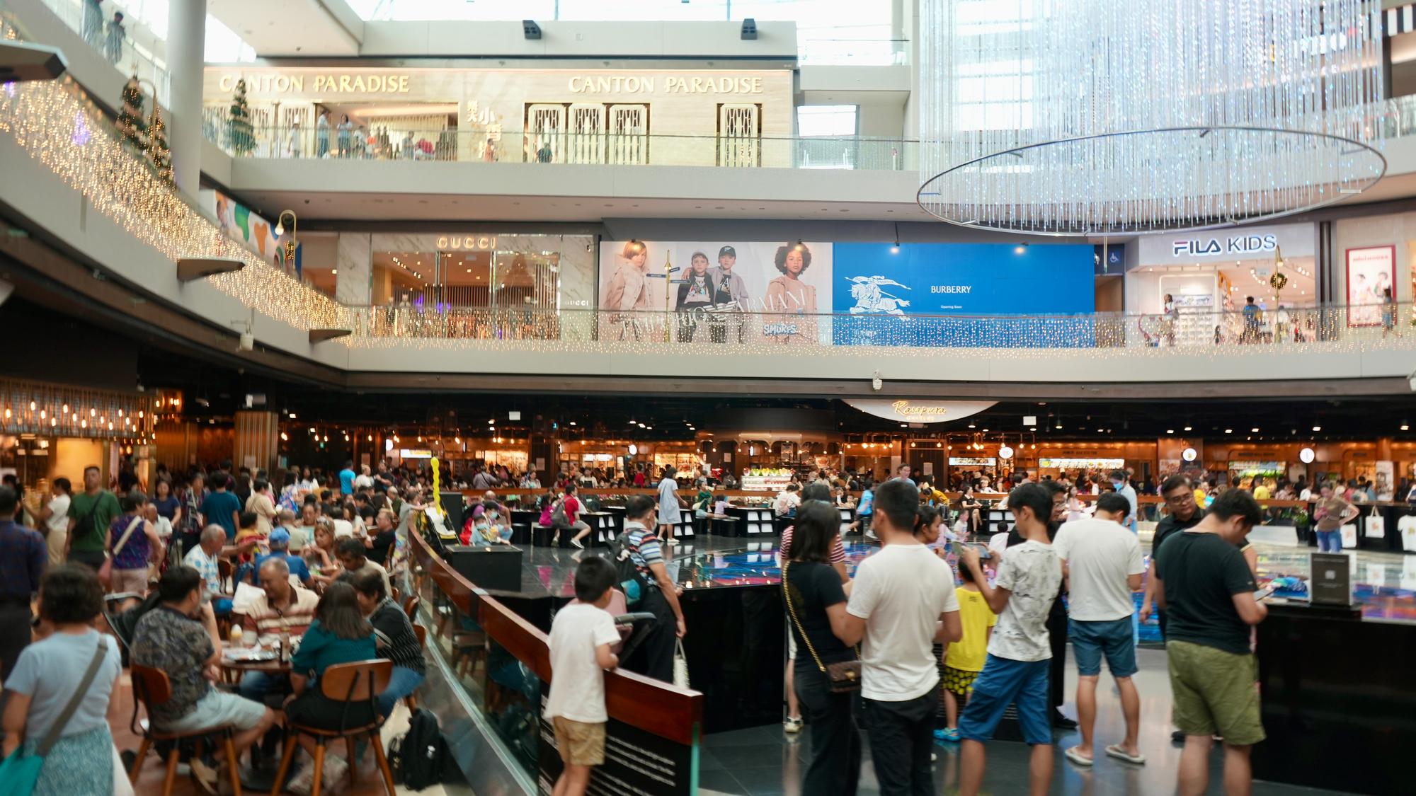 Food Court at Marina Bay