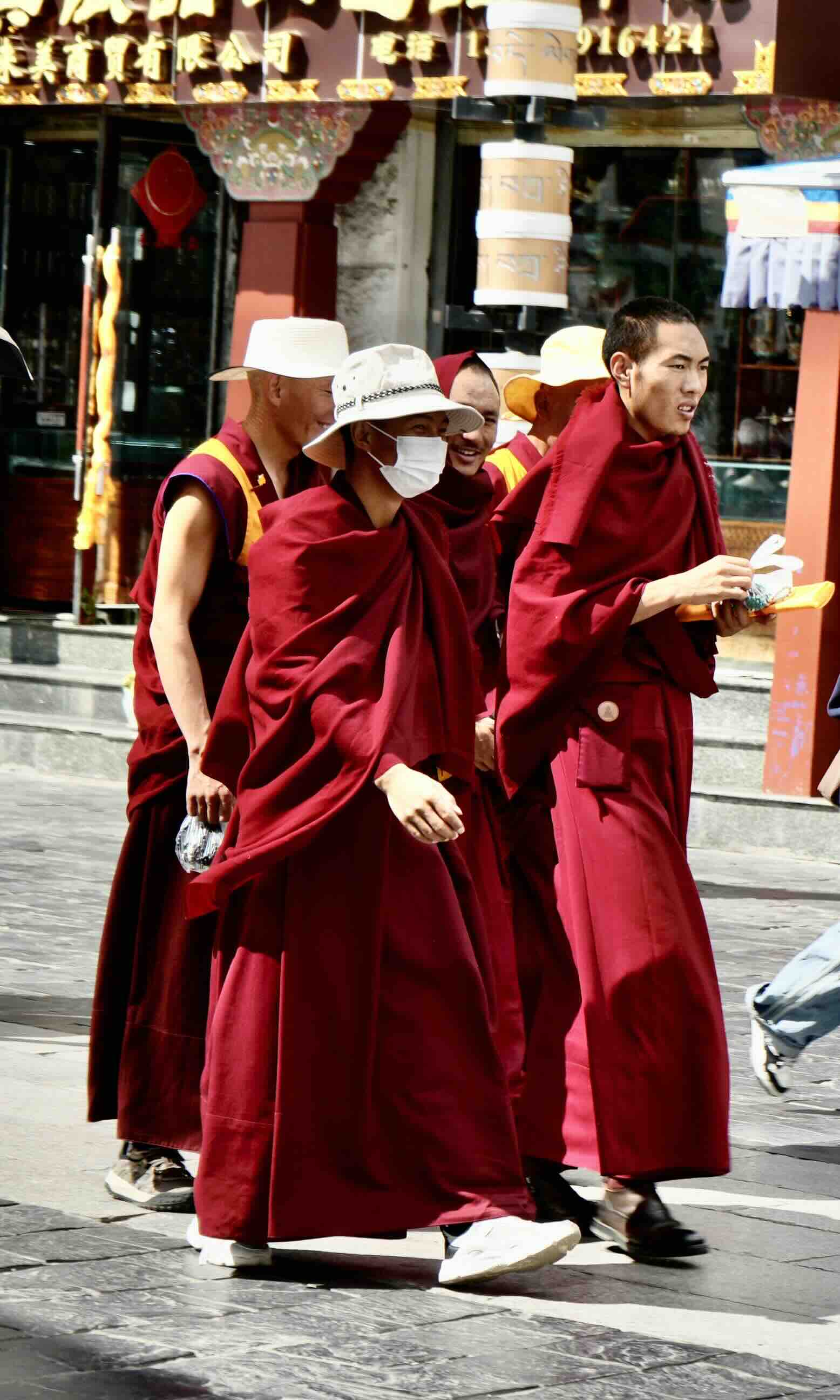 Tibetan Monks
