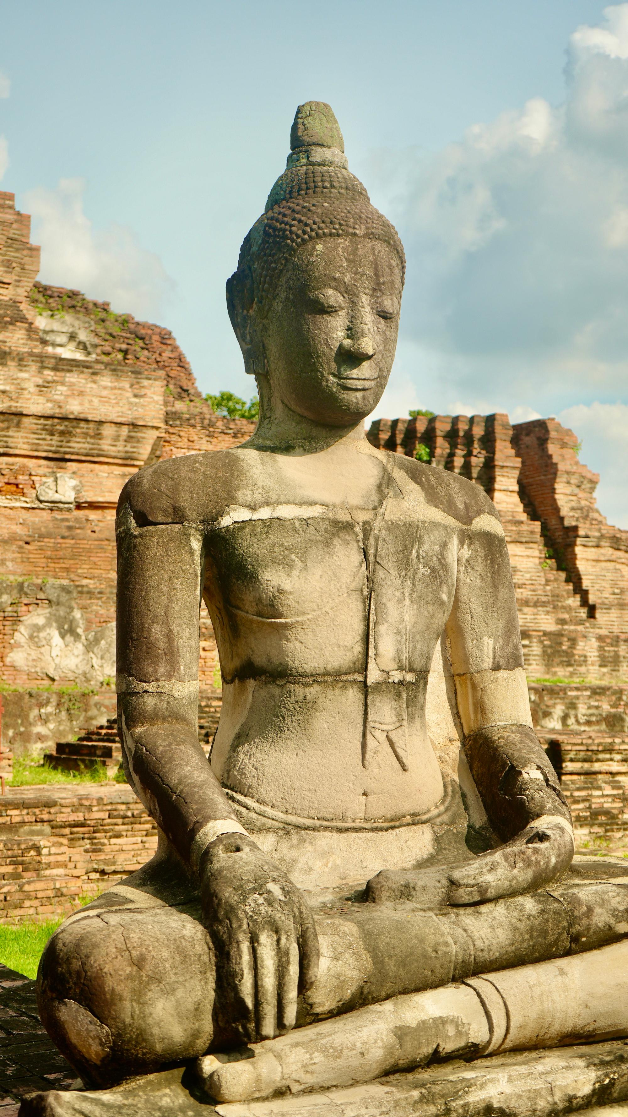 Original 13th century Buddha