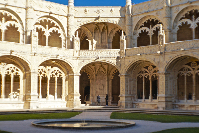 nner courtyard of the ancient cathedral and monastery, where the 1986 treaty was signed in which Portugal joined the European Union.