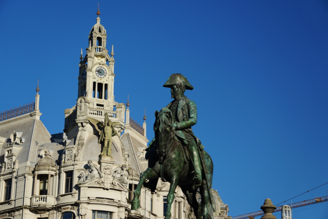Porto public statuary.