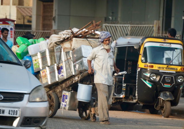 Check out these human beasts of burden. Think of them if you want to complain about your day job.
