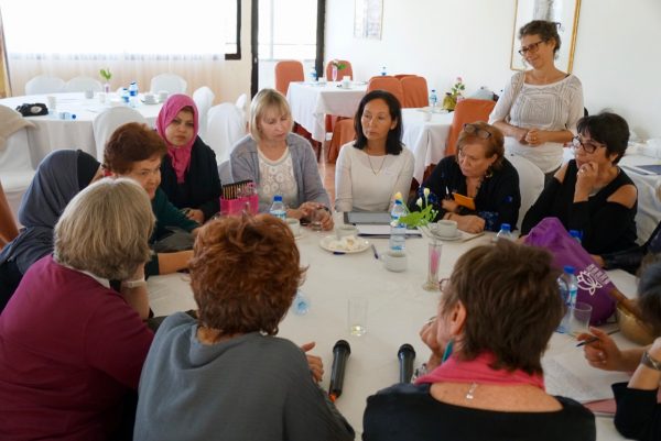One of several nurses discussion groups