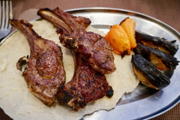 I love Jordanian lamb chops