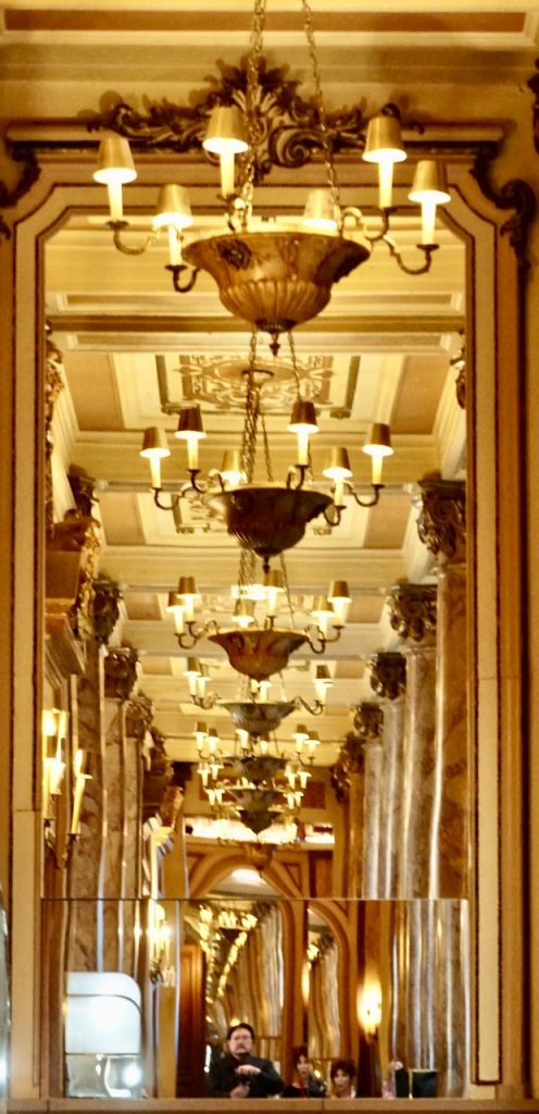 Self-portrait in the hall of mirrors
