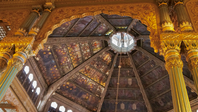 Dome ceiling of the Wedding Room