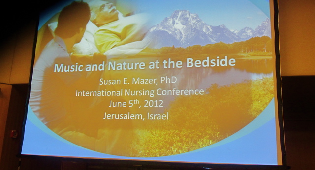 Title slide for Susan's conference presentation.