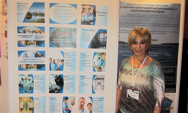 One of Susan's poster projects.