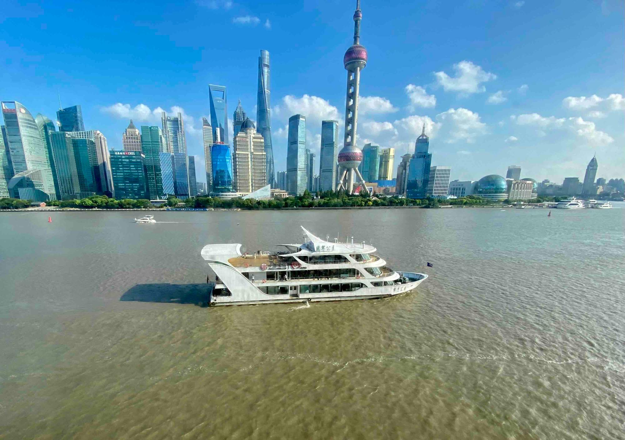 The view from our ship's cabin